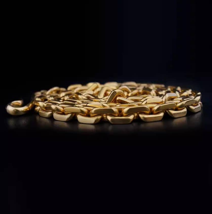 6mm Anchor Link Chain Necklace - Image 4