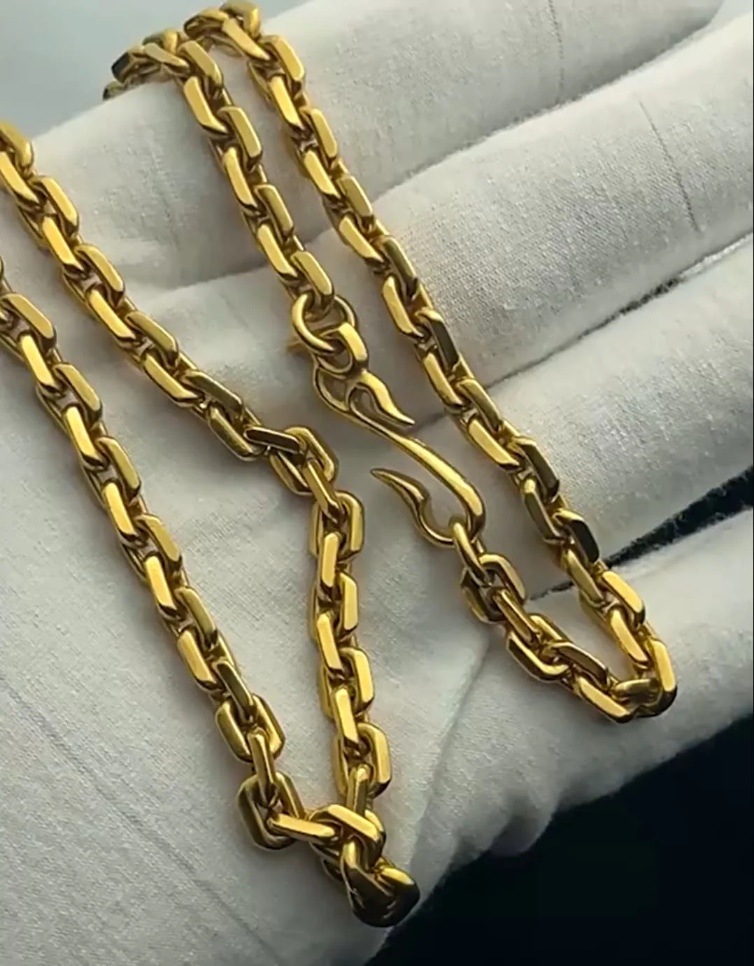 6mm Anchor Link Chain Necklace - Image 6