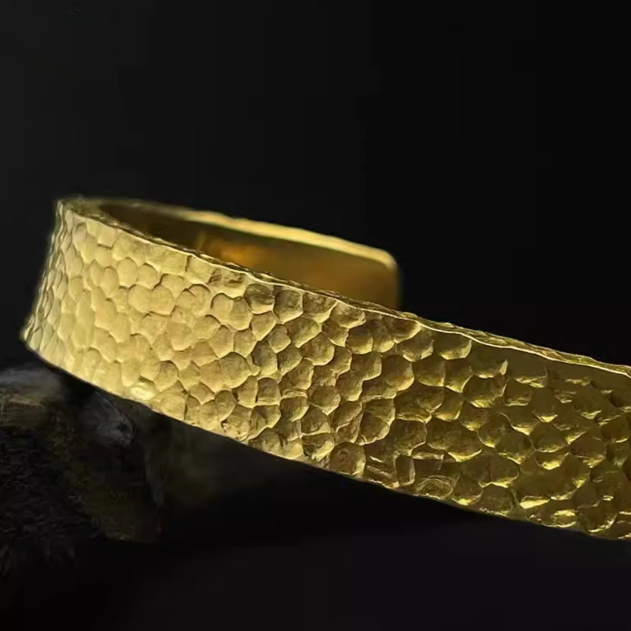 12mm Hammered Cuff - Image 3