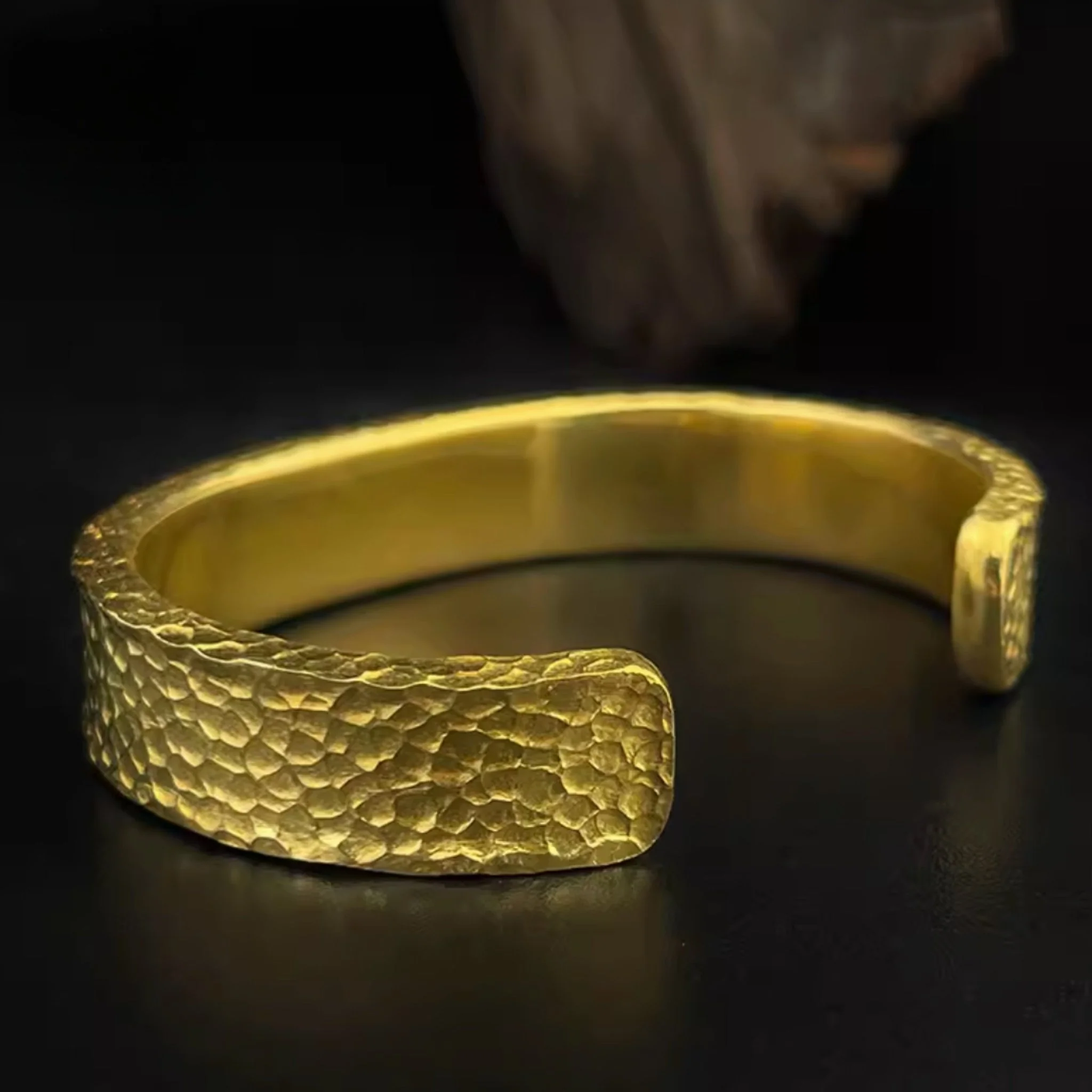 12mm Hammered Cuff - Image 4