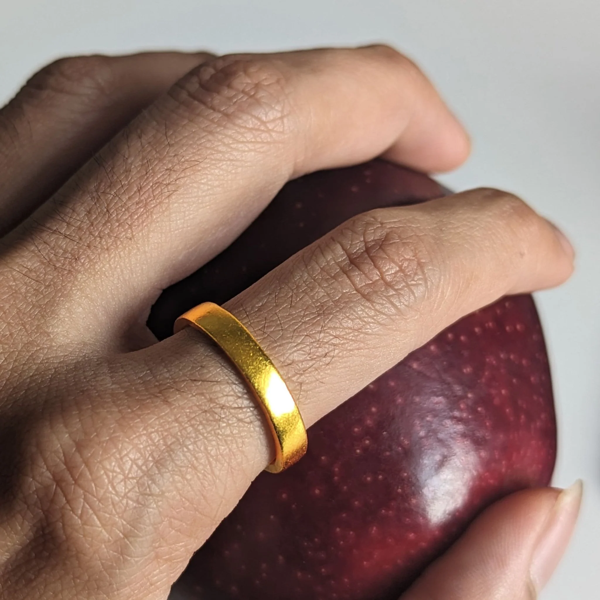 4mm Flat Band Ring - Image 11