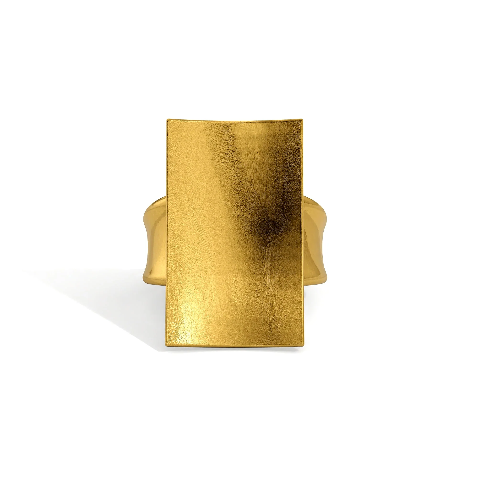 Rectangle Shield Ring - Image 3